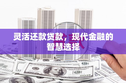 威信灵活还款贷款，现代金融的智慧选择