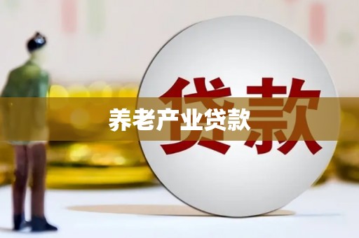 威信养老产业贷款